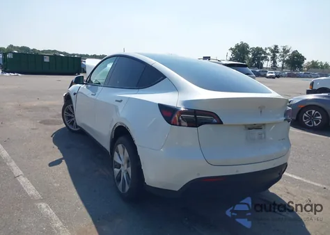 2022 Tesla Model Y Long Range Dual Motor All-Wheel Drive из США, поврежденный, VIN 7SAYGDEE6NF419749
